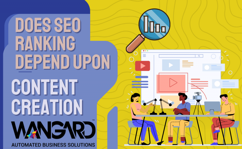 does seo ranking depends upon content creation