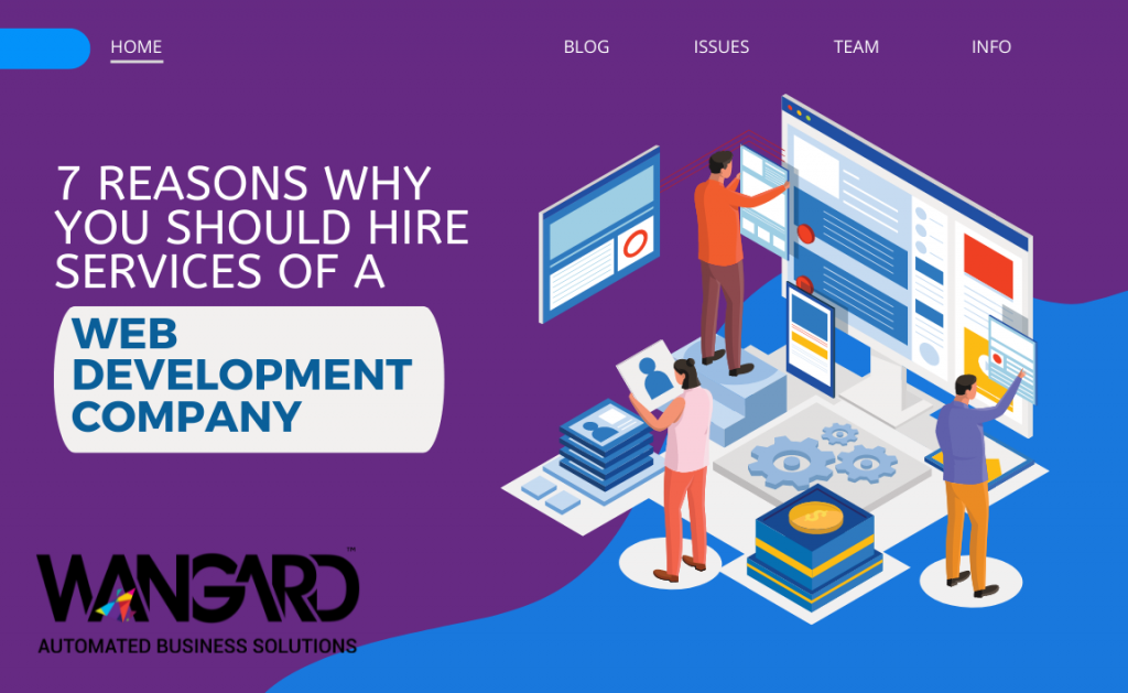 7 reason why you should hire services of web development company