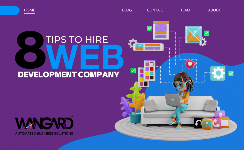 8 tips to hire web development company