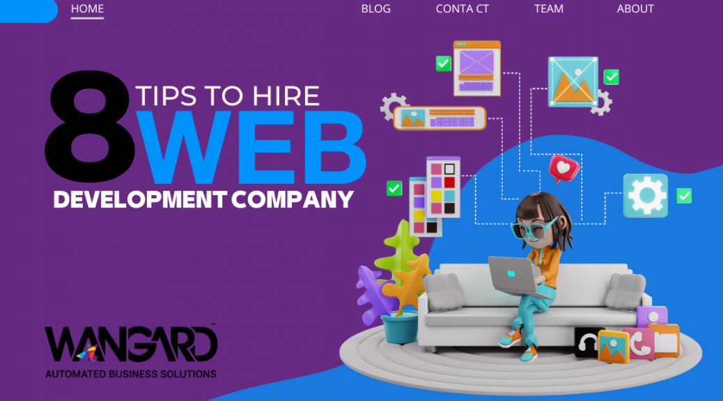 8 tips to hire web development company